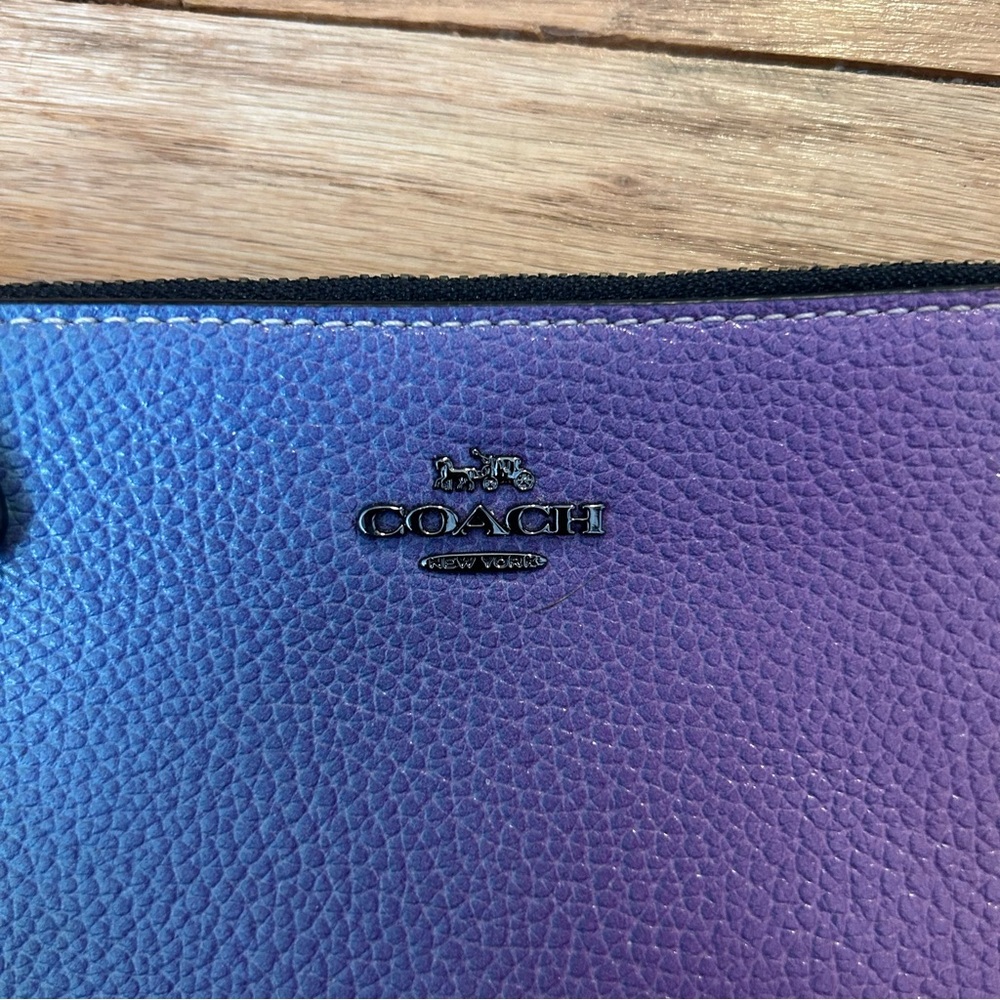 Colorful Coach Wristlet - Picture 3 of 7